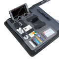A4 Power Bank Manager Clip Mobile Power Notebook Charging Folder Board Contract Book Zipper Bag Customization