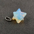 2026 Natural Opalite Gemstone Crystal Quartz Merkaba Star Pendants for Gifts and Souvenir Crystal Craft Necklace Accessory