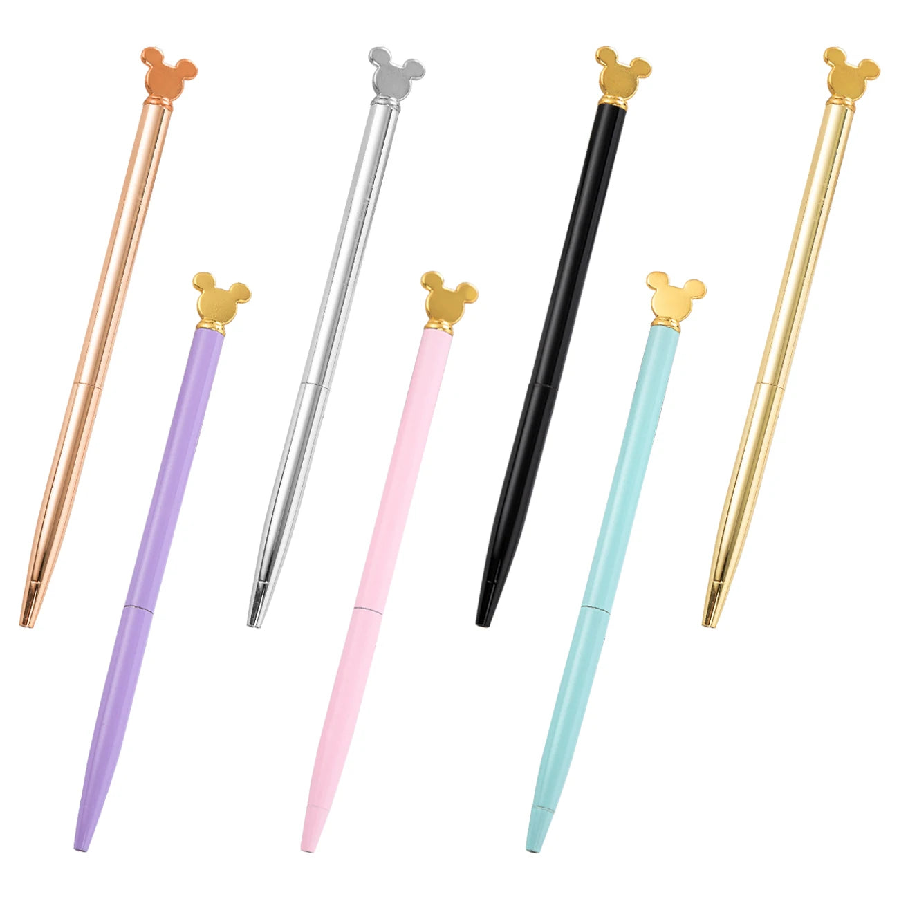 New Creative Mickey Metal Pen with LOGO Advertising Gift Pen Student Supplies