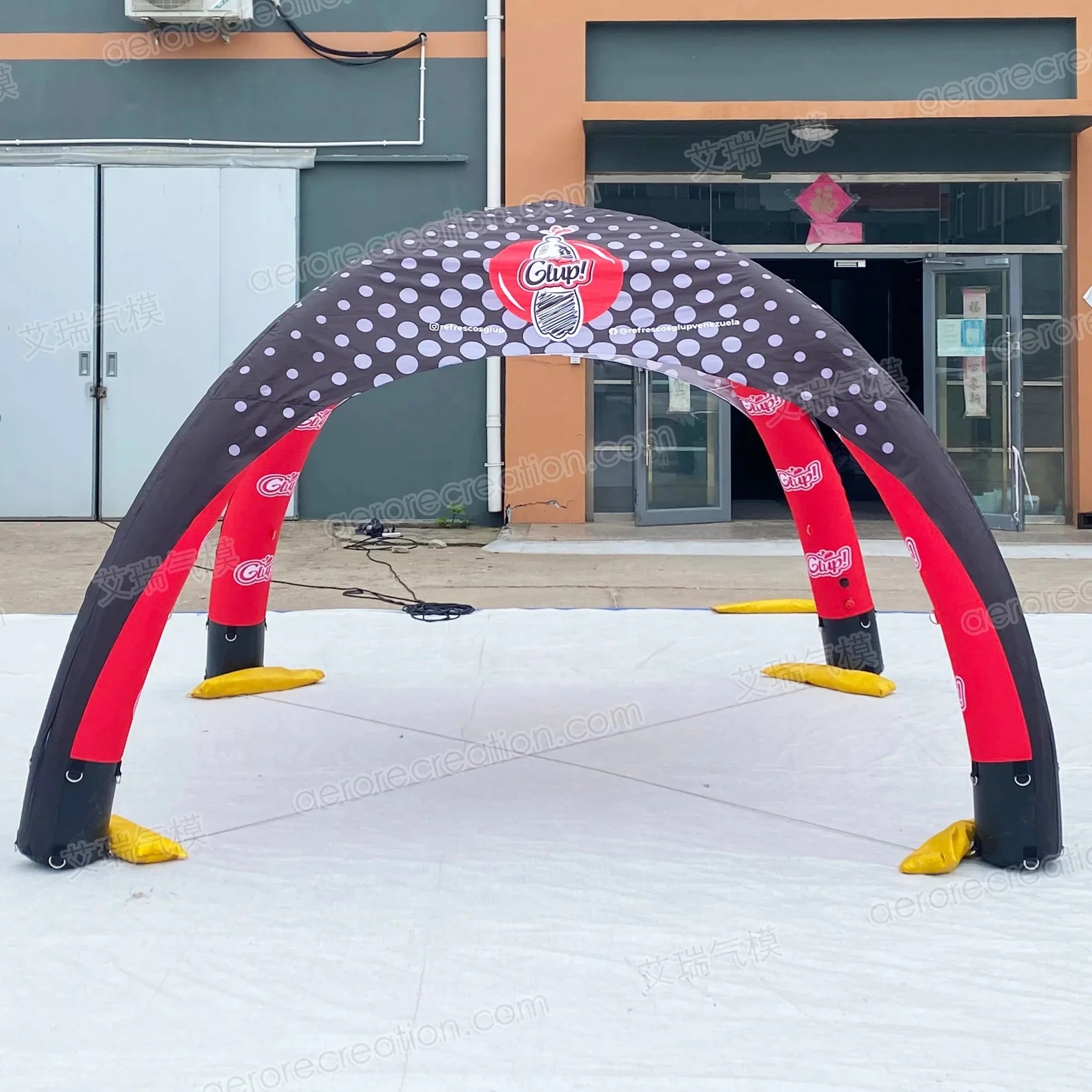Aero Activity Promotion Inflatable Spider Tent Outdoor Blow up Events Tent Customized Airtight Inflatable Advertising Tent
