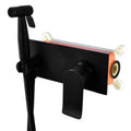 Hongdec Modern Wall-Mounted Concealed Hot/Cold Bidet Spray Set Easy Installation Solid Brass Hand-Held Black Bathroom