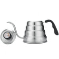 Z Wholesale Arabic Stainless Steel Pour Over Coffee Gooseneck Kettle Filter Pots Offices Style Hand Coffee Pot With Thermometer
