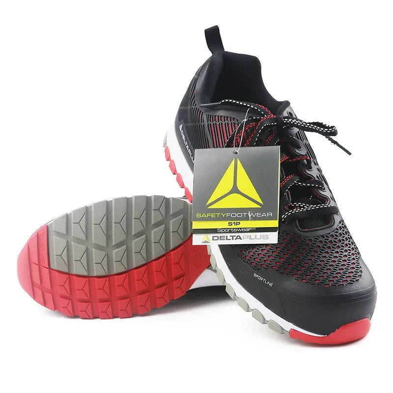 DELTA SPORT S1P HRO Safety Shoes Lightweight Breathable Puncture-Proof Heat & Wear Resistant Non-slip for Summer