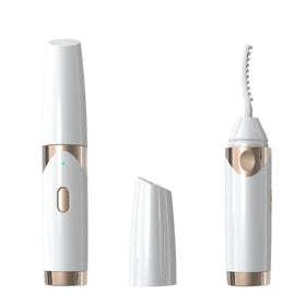 Wholesale Portable Electric Heated ABS Material Eyelash Curler Long Lasting High Quality 600mAh Battery USB-Chargeable