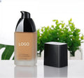 OEM Cosmetics Lightweight Long Lasting Face Makeup Private Logo Full Coverage Waterproof Liquid Foundation for Dark Skins