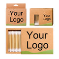 Disposable Ear Cleaning Eco-friendly Bamboo Cotton Buds 100 Pieces Bamboo Stick Cotton Bud With Kraft Paper Drawer Box Package