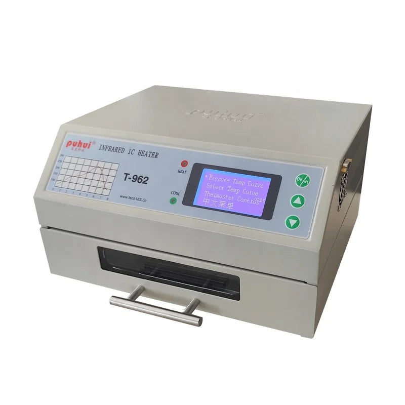 Puhui Reflow Oven T-962 T962 Desktop Infared Reflow Soldering Oven