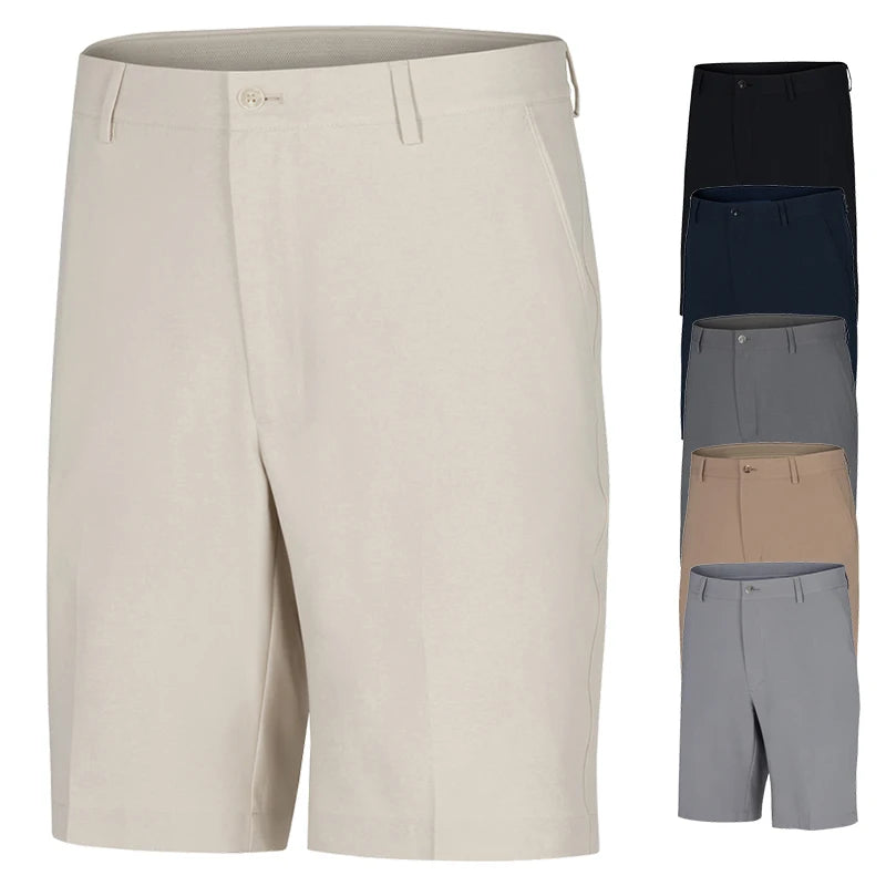 Custom Men's Casual Shorts Golf Stretch Short With Pockets Summer Half Men Pants for Men