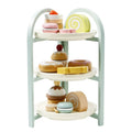 Afternoon Tea Toy Wooden Dessert Rack Children'S Social Parent-Child Interaction Early Education Puzzle Wooden Toy for Children