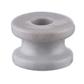 White Porcelain Ceramic Insulators Porcelain Bobbin Insulator Porcelain Insulator