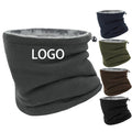 Custom Winter Warm Thick Windproof Ski Snood Face Scarf Cover Mask Fur Fleece Neck Gaiter Warmer