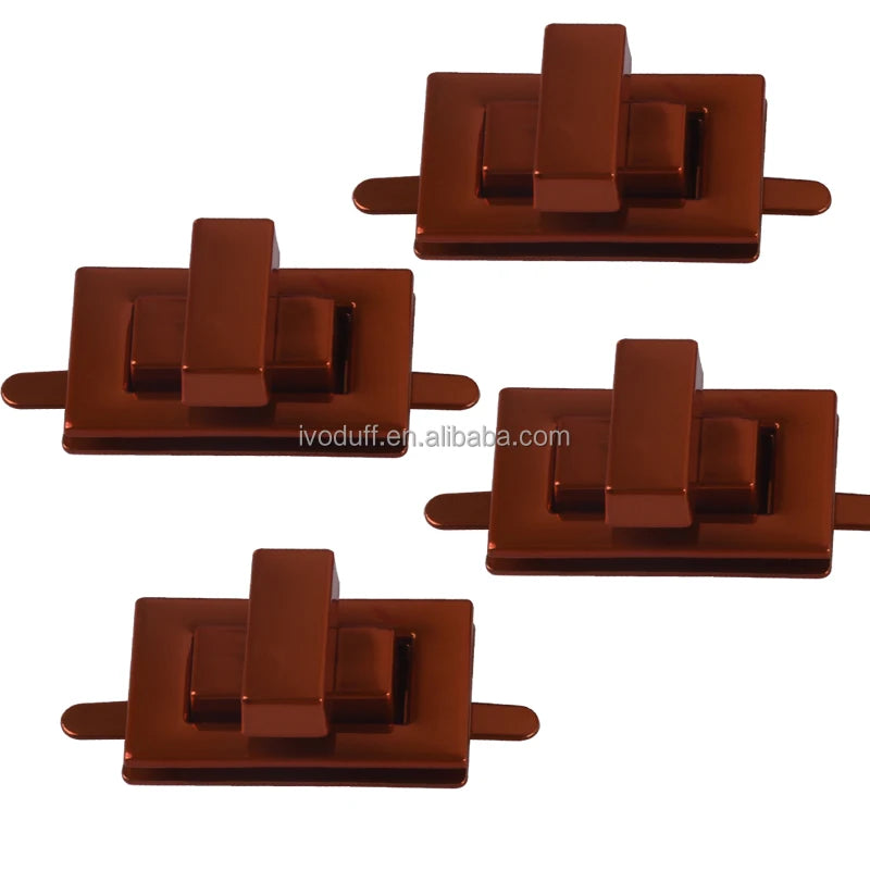 33*20mm Rectangle Metal Handbag Turn Lock Purse Rectangle Bag Lock