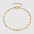 EManco New European and American Fashion Gold Plated Women 316L Stainless Steel Chain Bracelet Wholesale
