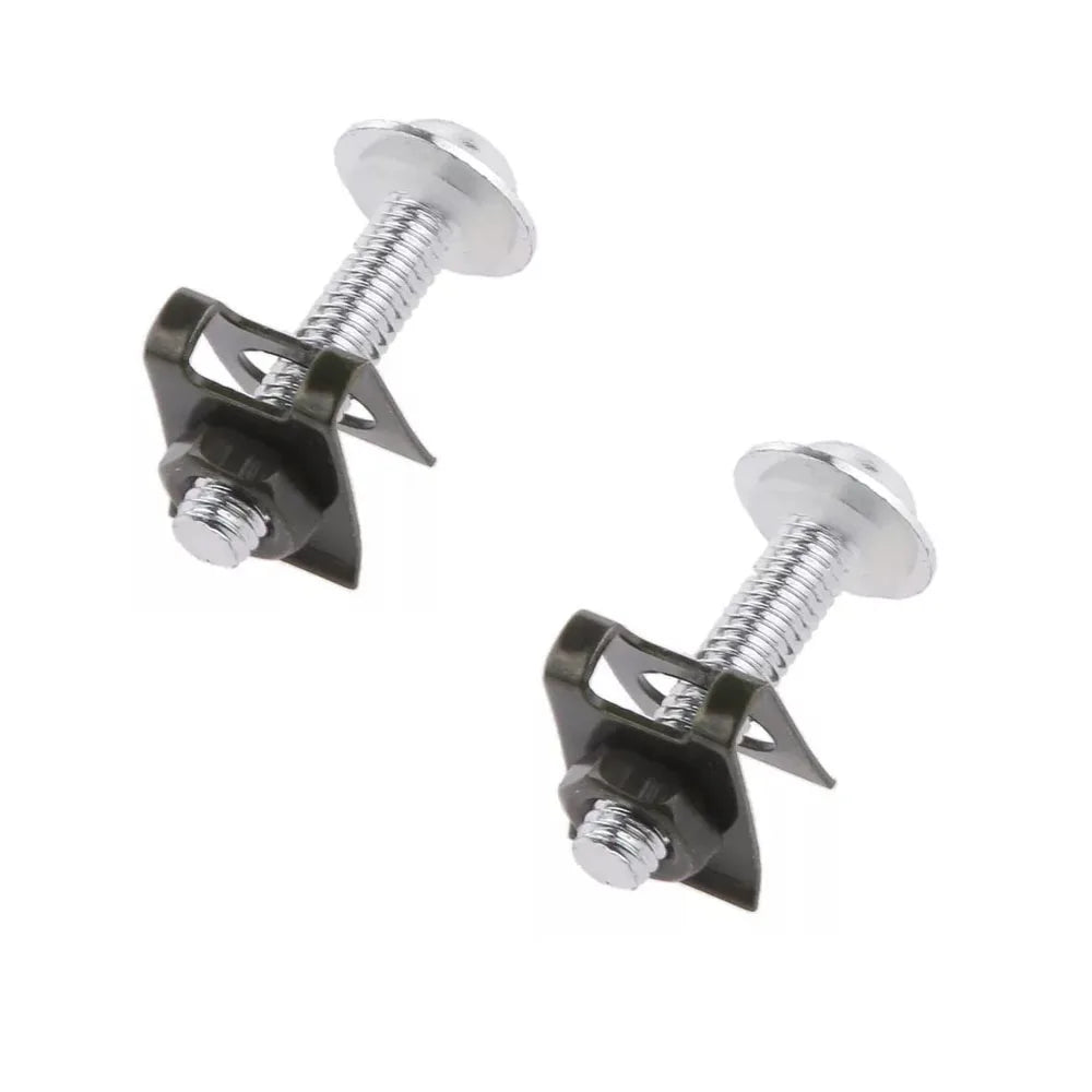 Universal M6 Motorcycle Fairing Bolt and Nut Kit - Durable Aluminum Spire Speed Fastener Clips for Bodywork & Panel Repair