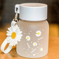 350ml Travel Tea Cup Fancy Water Glass Bottle With Portable Rope