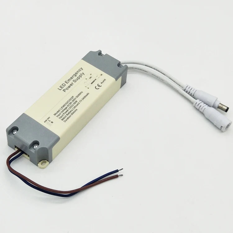 Dual Output Plastic Case AC-DC Emergency Light Inverter Backup Power Supply with LED Driver