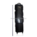 OKHEALING 3K Carbon Fiber & PU Material 32-Hole 1/2 Rod Box Snooker & Billiard Cue Case for Nine-ball