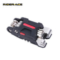 RIDERACE 18 in 1 Multifunction Bicycle Repair Tools Set Hexagon Screwdriver Wrench Hex Spoke Chain Removal Tool Bike Equipment