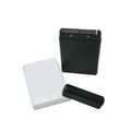 In Stock White Transparent Black 20ml Plastic Spray Bottle 20 ml clear Credit Card Flat Spray Perfume Bottle