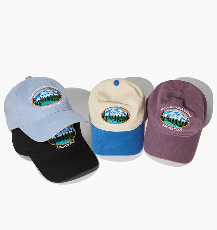 2026 Sporty Baseball Cap Outdoor Sports Using 6 Panels 100% Baseball Cap with Adjustable Buckle Custom Embroidery Logo Cap