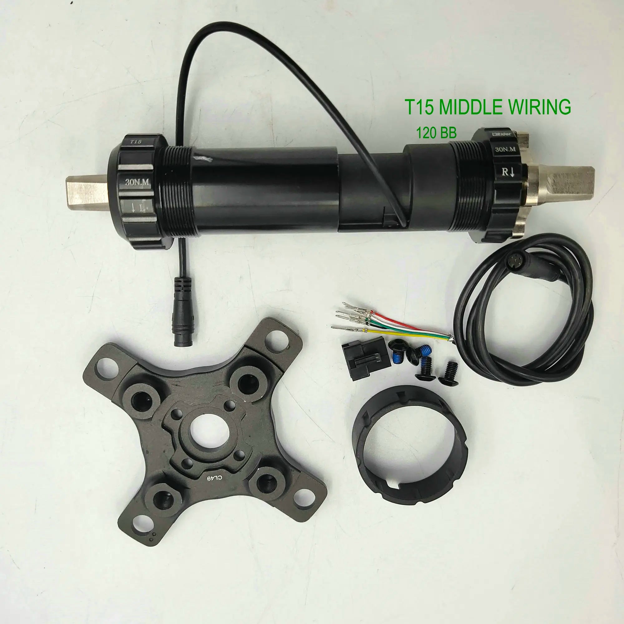 TORQUE SENSOR T15 T17 5-15V DC INPUT for ELECTRIC BIKE INTELLIGENT BICYCLE MTB CONVERSION Parts Middle/side Wiring