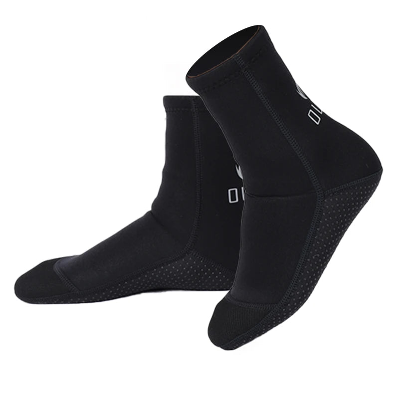 3mm Long Beach Swimming Wetsuit Diving Sock Shoes Thermal Freediving Wet Suit Water Proof Surf Diving Neoprene Socks