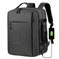 Manufacture Custom Logo Laptop Backpacks for Men Oxford Large Capacity Extensible Business Travel Backpack With USB Charge