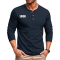 Custom logo Oem t Shirt Manufacturer Wholesale Long Sleeve t Shirt Casual T-shirts for Men