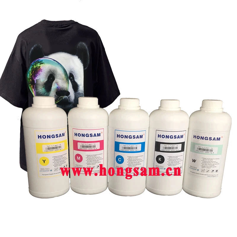 OEKO-TEX Certification Superior Output Direct Printing Textile Pigment Ink DTG Ink for Epson F3060 F2180 F21000
