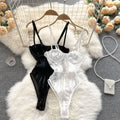 Sexy Lace Bodysuits Summer High Waist Body Suits Ladies Sexy Rompers One Piece Wholesale