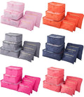 Popular 6-Piece Travel Bags Convenient for Business Travel Travel Clothes Luggage Storage Bag Reusable Dust-proof Bag