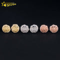 Best Selling Fine Jewelry Men Diamond Hip Hop Earrings Sterling Silver 925 Iced Out VVS Moissanite Stud Earrings