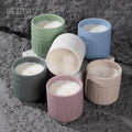 Merlin Living Modern Home Decor Candle Holder Ceramic Candle Stickt for Other Home Decor Ceramic Jar