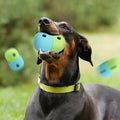 Silicone Indestructible Pet Food Dispenser Tumbler Leaky Food Dog Toys Dog Rolling Treat Ball Leakage Feeding Slow Food Chew Toy