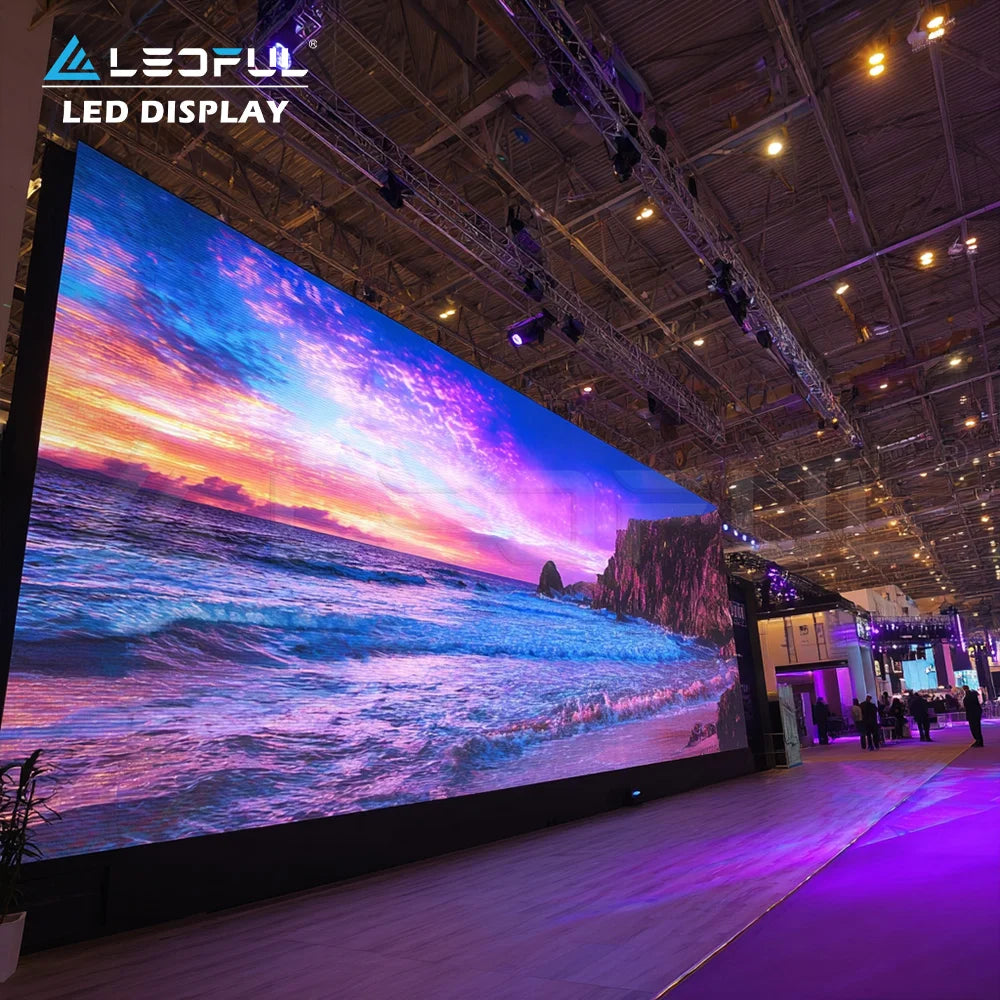3840HZ 500 X 500 P3.91 Outdoor Indoor Capacitive Stage Event Rental Portable LED Display Panels Wall Modular LED Screen