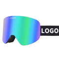 Yijia Optical Wholesale Popular Snow Goggles Magnetic 100% UV Protection Ski Glasses Ski Goggles Snowboard