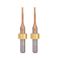 Weix  Dental Milling Burs Nano TiSiN Coating 0.6/1.0/2.5 Square/Torous Dental End Mill Fit for Imes-ICore Machine