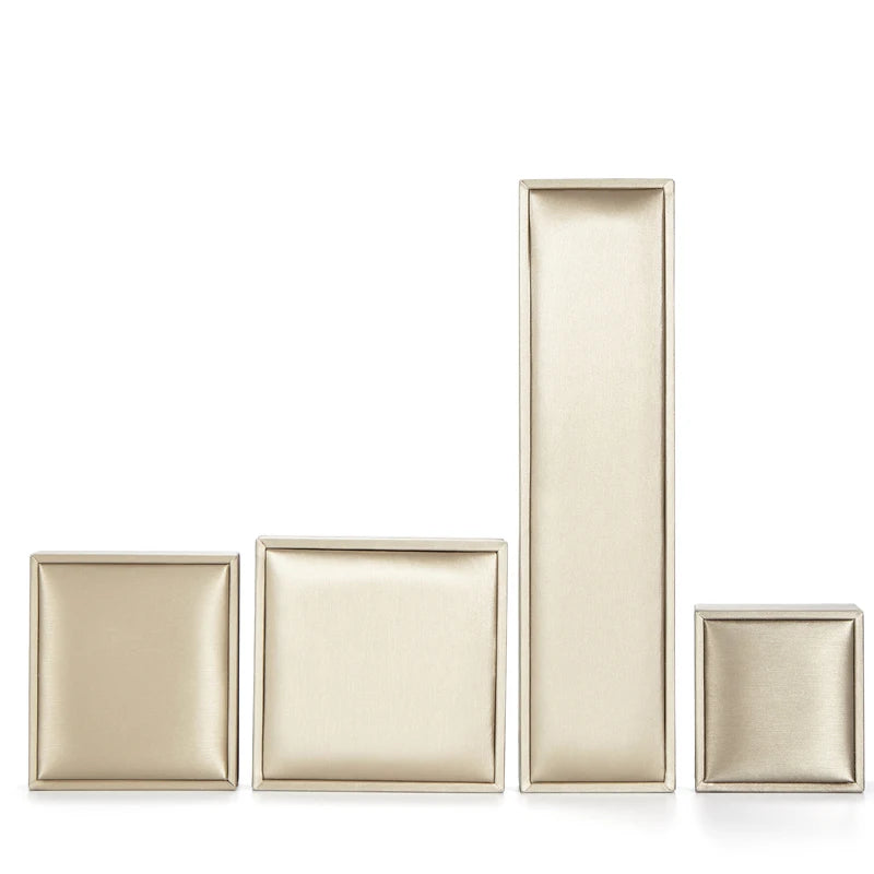 Pu Leather Wholesale Custom Logo Elegante Cajas De Joyas Jewellery Packaging Box