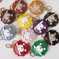 New Gift 2023 Custom Cute Leather Bag Pendant Animal Key Chain Charm Car Keyring Designer Keychains