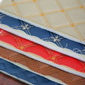Quilting Embroidery Leatherette PVC Faux Leather for Car Mat Car Seat Cover and Motorcycle Seat Cover Etc.