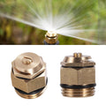 1/2" Male Thread 180Â° Adjustable Refraction Brass Water Misting Jet Spray Nozzle for Garden Agriculture Plant Flower Vegetable