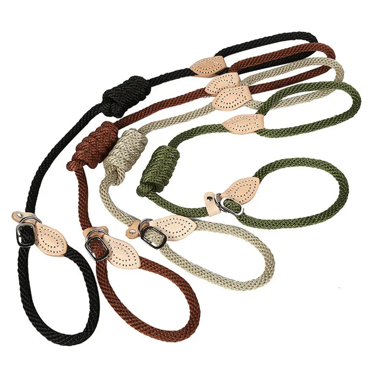 New Arrival Polyester Material China Hemp Rope Dog Leash Wholesale