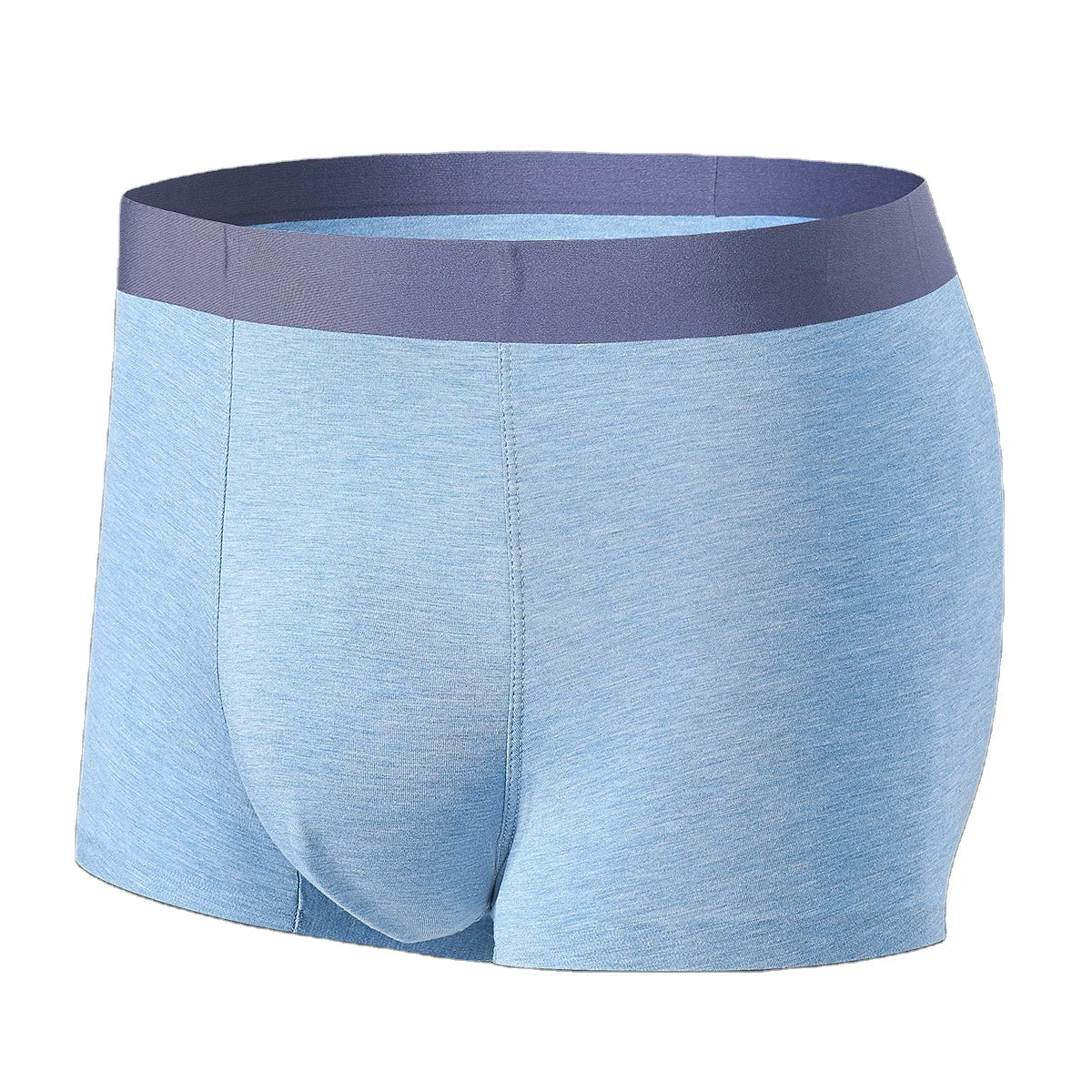 Men's Cotton Boxer Briefs Comfortable Tagless Fit Breathable Custom Logo Underwear OEM Private Label for Bulk Order