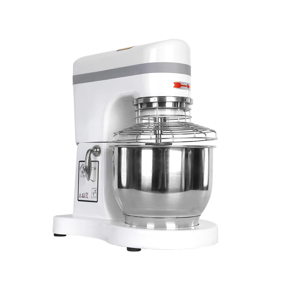 GZKITCHEN Electric 5L Food Mixer Professional Food  Stepless Speed Commercial Dough Mixer Cream Mixing Machine