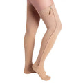 Medias De Compression Para Class 1 Class 2 Thigh High Zipper Compression Stockings Varicose Veins Medical Compression Socks