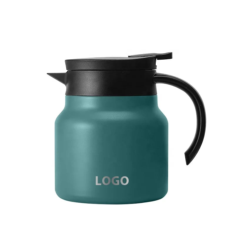 Double Walled Vacuum Insulated Coffee Pot With 800ml and Tea Infuser