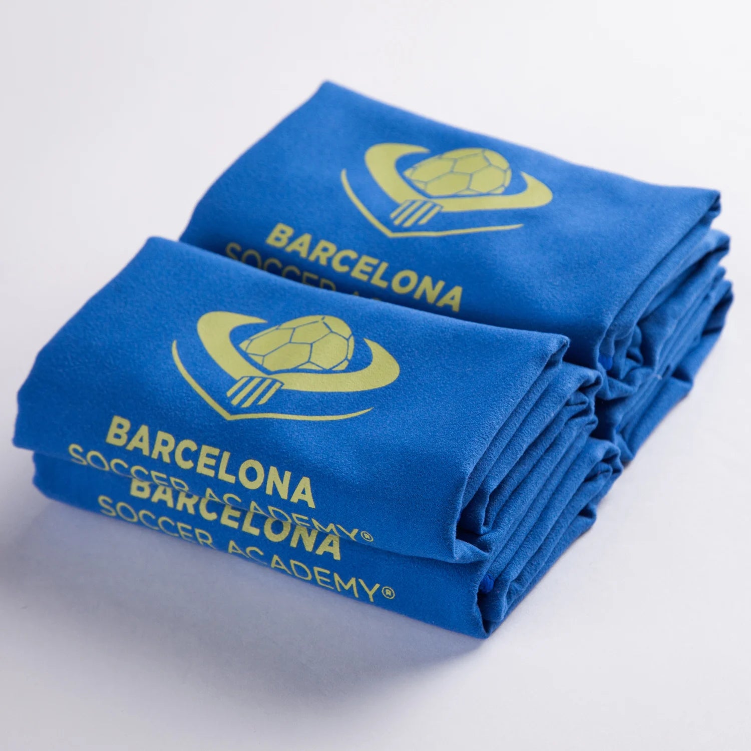 Hot-selling Customizable Logo Sweat-absorbing Quick-drying Deep Blue 40*70 Double-sided Velvet Sports Towel