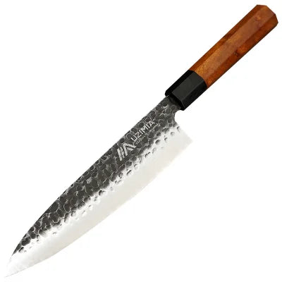 Japanese Kitchen Knife 8 Inch 8Cr13 Three-ply Composite Stainless Steel Handmade Chef Knife