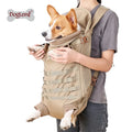 Wholesale Luxury Dog Backpack Pet Carrier Comfortable Breathable Polyester Zipper Closure Modern Top Selling Print Pattern