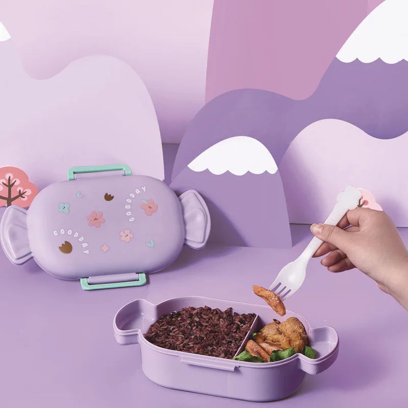 BPA Free Plastic Lunch Box Portable Microwaveable Heatable Container with Leak Proof Lids for Freshness Preservation Shantou